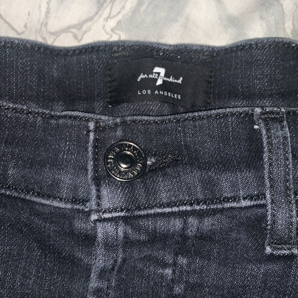 7 For All Mankind NWOT Monroe High Rise Cut off Jeans short - Picture 7 of 7